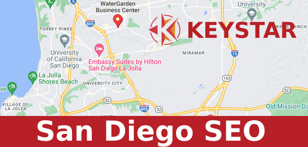 San Diego SEO Agency Location Map
